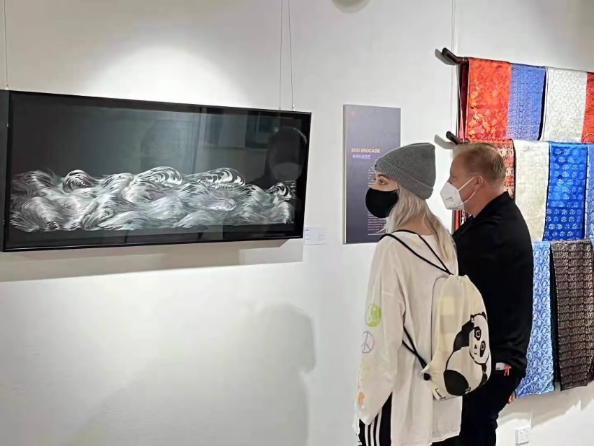 展覽現(xiàn)場(chǎng)。主辦方供圖